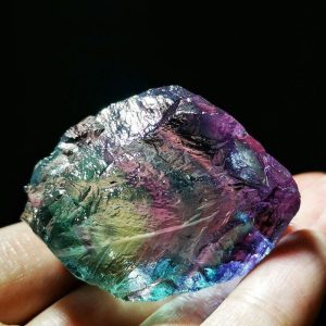 raw rainbow fluorite