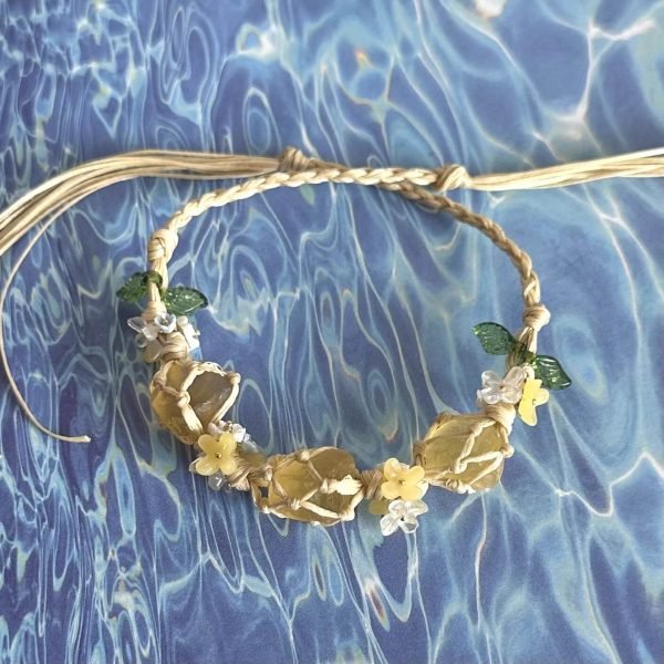 raw citrine bracelets