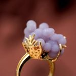 grape agate ring