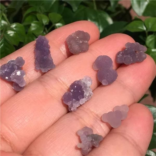 real tumbled grape agate