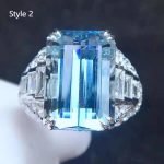 adjust aquamarine rings for guys