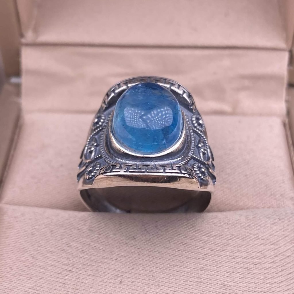 aquamarine rings for men