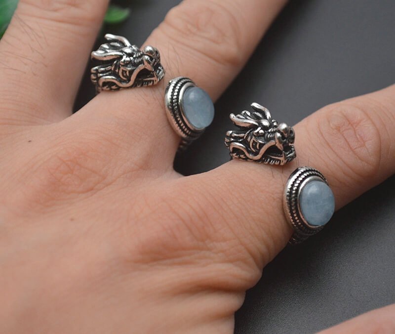 high quality aquamarine rings for guys