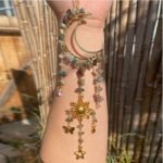 Indian Agate crystal suncatcher craft