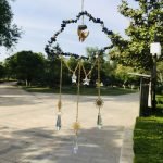 Lapis lazuli cloud shape crystal suncatchers