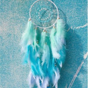 blue dream catcher