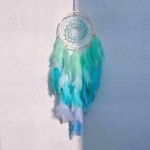 handmade blue dream catcher