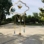 clear quartz cloud shape crystal suncatchers