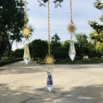 cloud shape crystal suncatchers (14)
