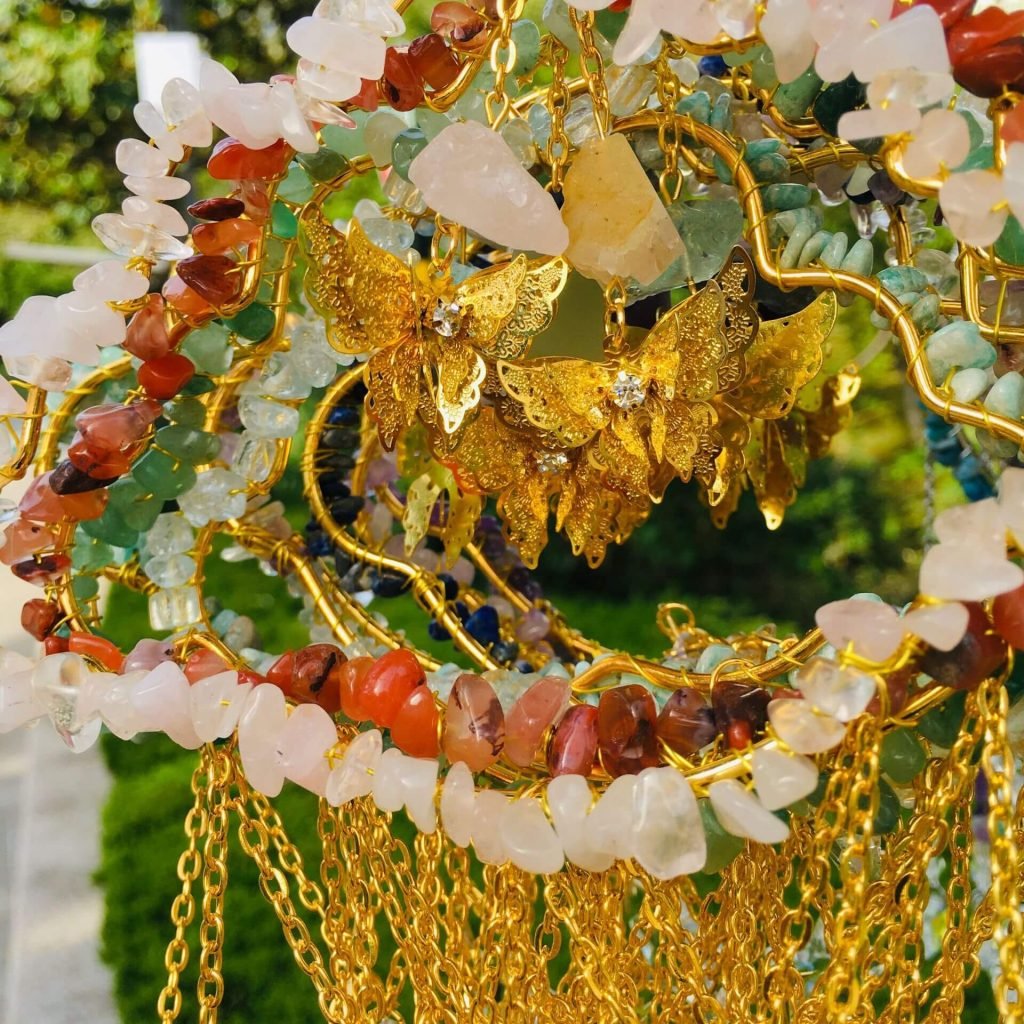 cloud shape crystal suncatchers details