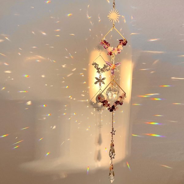 crystal star suncatcher