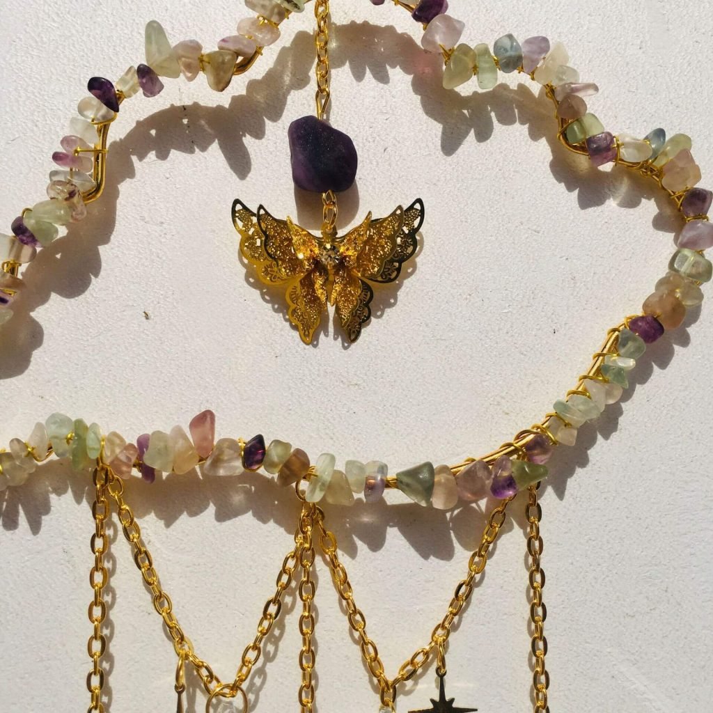 cloud shape crystal suncatchers details