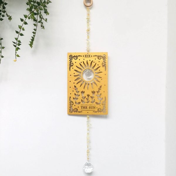 hanging crystal suncatcher with wood card (6)