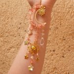 strawberry quartz crystal suncatcher craft